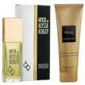Alyssa Ashley komplekts: Musk Eau De Toilette unisex, 100 ml + Musk Mirdzošs ķermeņa losjons, 250 ml Alyssa Ashley komplekts: Musk Eau De Toilette unisex, 100 ml + Musk Mirdzošs ķermeņa losjons, 250 ml