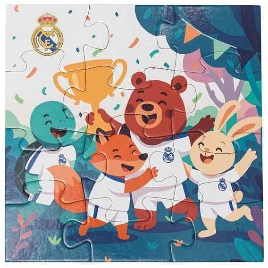 Miniland Barcelona Real Puzzle 12 pieces Real Madrid