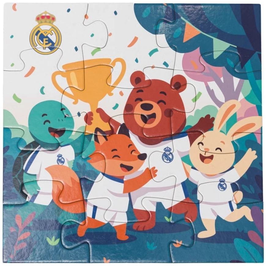 Dėlionė Miniland Barcelona Real Puzzle 12 dalys Real Madryt – 5
