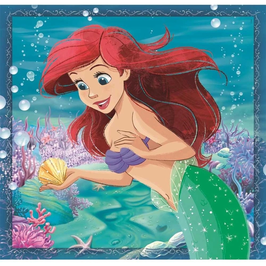 Clementoni Mīklu 3x48 gab. - Disneja princese – 4