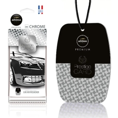 Car air freshener AROMA PRESTIGE CARD CHROME