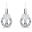 Brilio Silver Brilio Silver Stunning Silver Earrings with Zirconia EA1276W Brilio Silver Brilio Silver Stunning Silver Earrings with Zirconia EA1276W