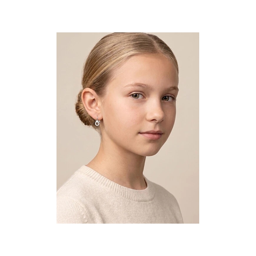Brilio Silver Brilio Silver Stunning Silver Earrings with Zirconia EA1276W – 3