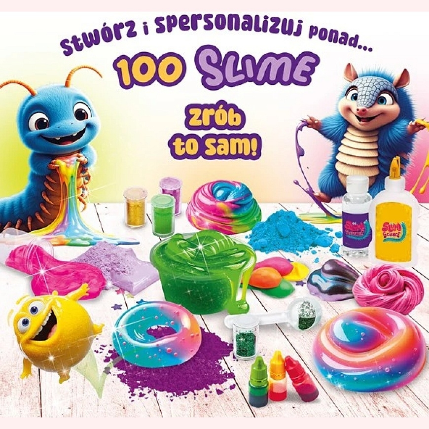 Lisciani Komplekts „Slumi“ Zinātnes komplekts – 100 gļotainu – 3