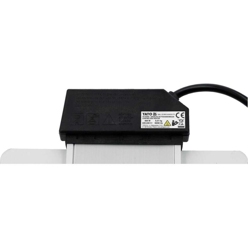 Yato Toya Sa Poland Sildīšanas elements pārtikas sildītājam | 400 W | 280x197x20 mm (YG-04592) – 5