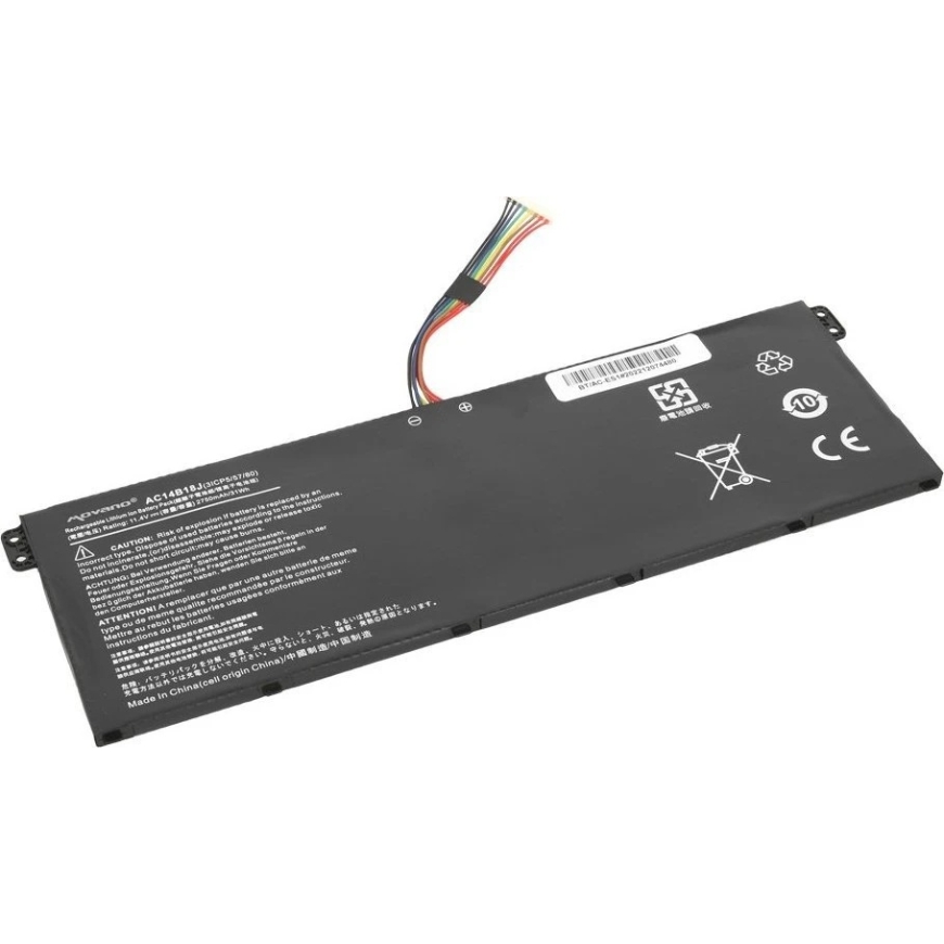 Movano Akka ac14b13j ac14b18j Acer Aspire ES1 V3: lle – 3600 mAh (41 Wh) – 5