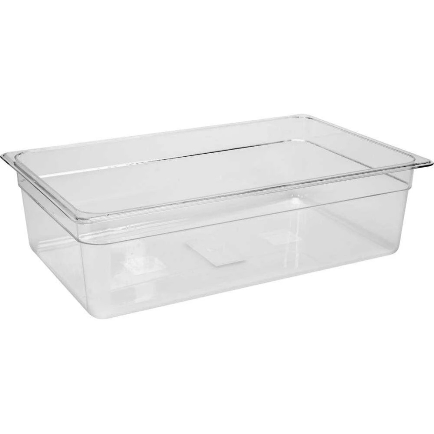 Toya Sa Poland gastronominen elintarvikeastia GN 1/1, syvyys 150 mm, kirkas polykarbonaatti