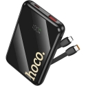 Hoco 10000 mAh QC PD 22,5W -ulkoakku integroiduilla USB C + Lightning -kaapeleilla Q37 musta Hoco 10000 mAh QC PD 22,5W -ulkoakku integroiduilla USB C + Lightning -kaapeleilla Q37 musta