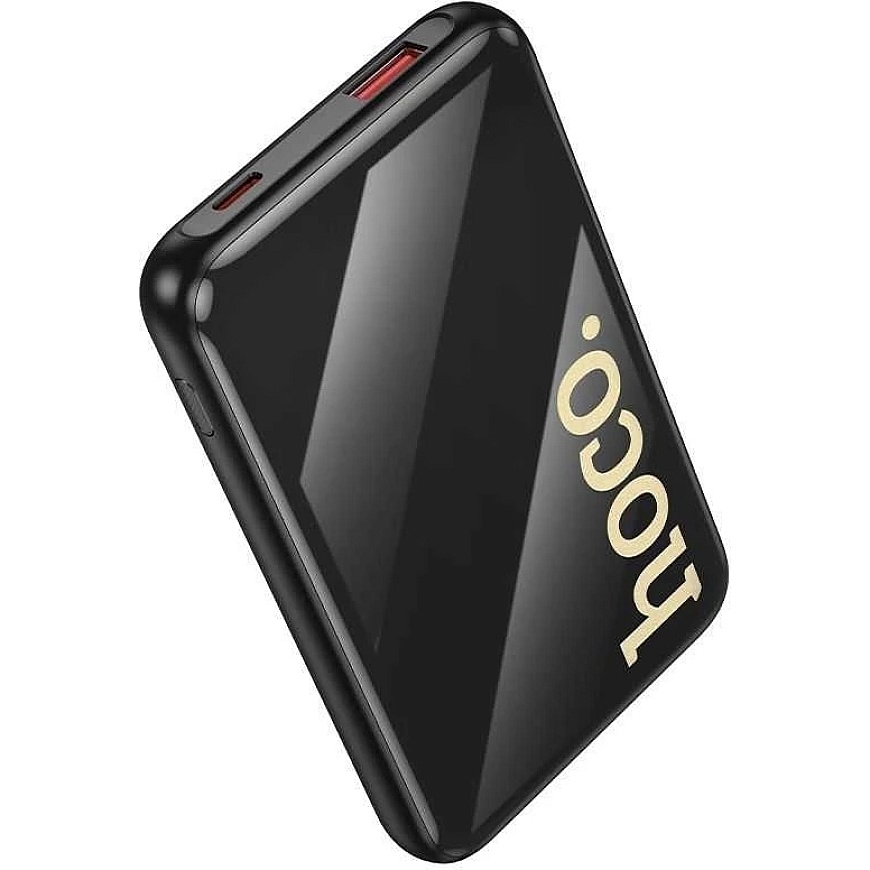 Išorinė baterija Hoco 10000 mAh QC PD 22,5W su integruotais laidais USB C + Lightning Q37 juodas – 2
