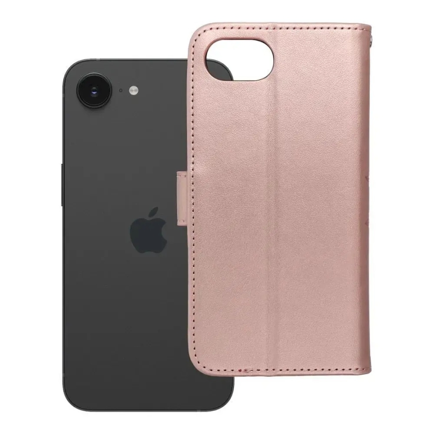 MEZZO mandala raamatutüüpi telefoni ümbris iPhone 16e roosa