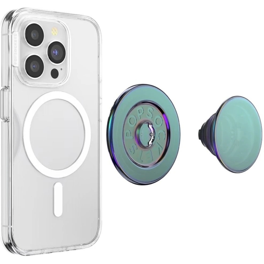PopSockets Round Nightshade Opalescent MagSafe Phone Holder and Stand – 3