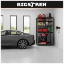 Iso Trade Bez Marki Storage rack - black 180x90x40 Bigstreen