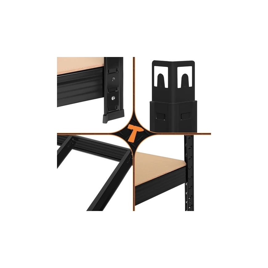 Iso Trade Bez Marki Storage rack - must 180x90x40 Bigstreen – 4