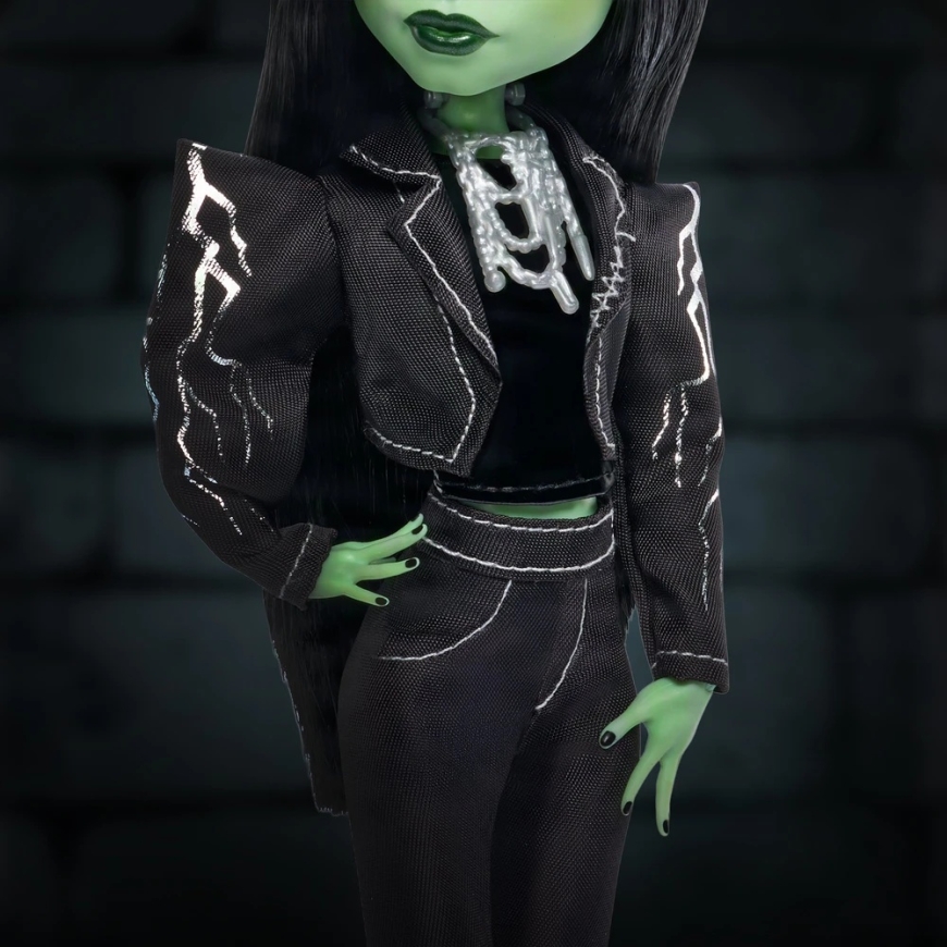 Коллекционная кукла "Mattel Monster High x Universal Monsters Фрankenstein", ~27 см – 4