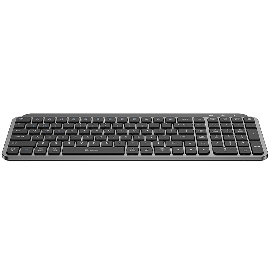 Tracer 47843 STONE RF Juhtmevaba klaviatuur, Must/Hall – 3