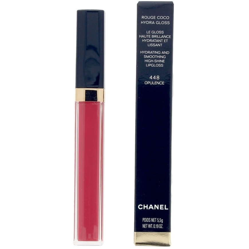 "Chanel Rouge Coco Hydra Gloss" lip gloss 448-Opulence 1 pcs.