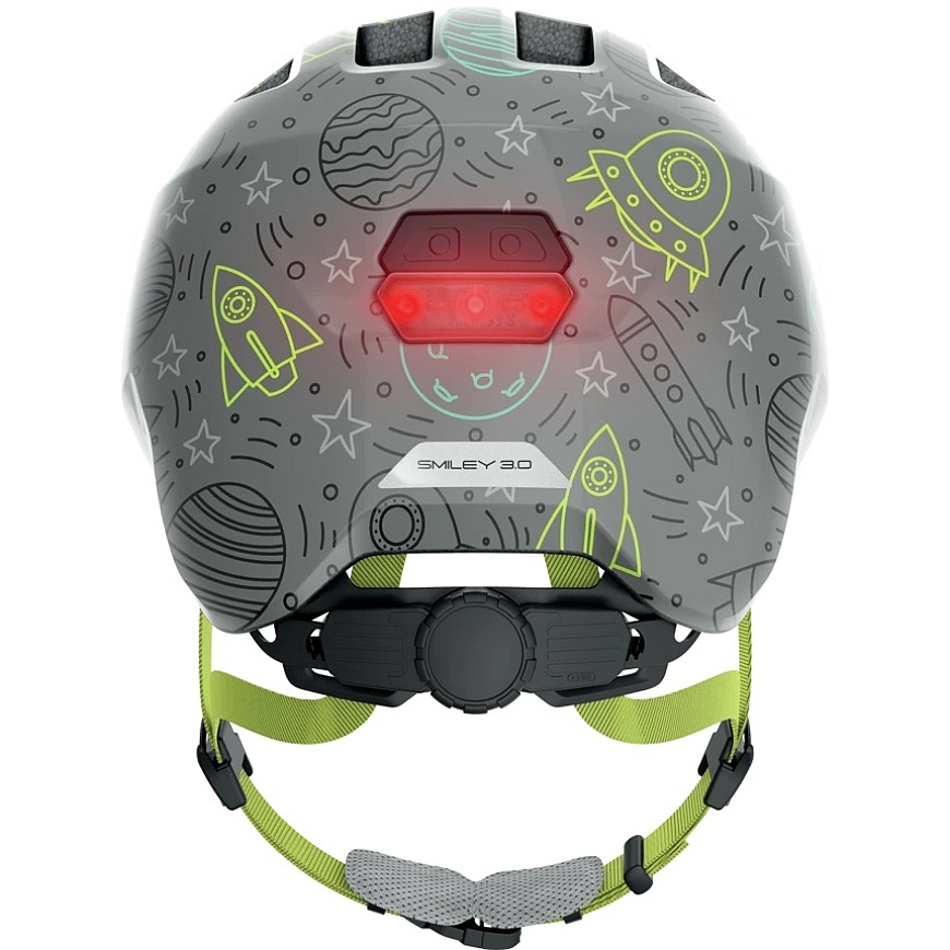 Abus Germany Abus Smiley 3.0 LED gray, size S (45-50) / children's helmet – 3