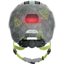 Abus Germany Abus Smiley 3.0 LED pilkas, S dydis (45-50) / vaikiškas šalmas