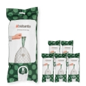 Maišeliai R 36L [Pakuotėje 120 vnt. 6x20] - Baltas Brabantia