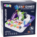 Lean Toys Automobiļu šķēršļu trase 4 gb.