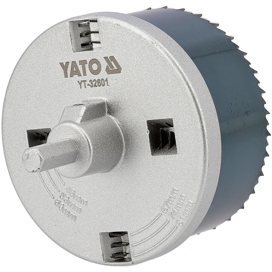 Yato MEDŽIAGOS GRĘŽTUVŲ RINKINYS 46-81MM 6VNT – 4
