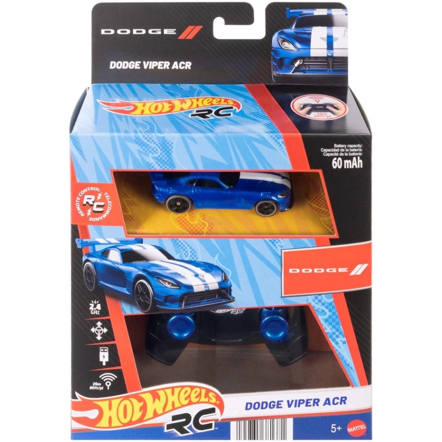 Mattel HOT WHEELS RC-automalli – Dodge Viper ACR (JMM78)
