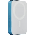 Pitaka Power Bank Qi2, 10 000 мАч, Лунный Голубой