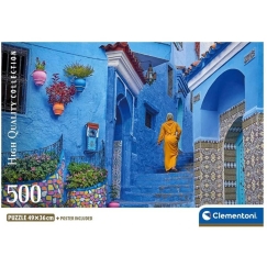Clementoni Пазл 500 шт. - Голубые улицы Шефшауена