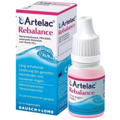 Bausch & Lomb Bausch & Lomb, Artelac Rebalance, офтальмологический гель, 10 мл унисекс