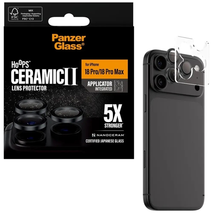 PanzerGlass Hoops kaamera kaitseklaas telefonile iPhone 18 Pro | iPhone 18 Pro Max – 4