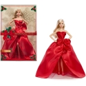 Mattel BARBIE HOLIDAY kogutav nukk punases kleidis (JJX65)