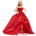 Mattel BARBIE HOLIDAY collectible doll in red dress (JJX65) Mattel BARBIE HOLIDAY collectible doll in red dress (JJX65)