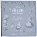 Widdop Co Disney Alice in Wonderland set of 4 coasters Widdop Co Disney Alice in Wonderland set of 4 coasters
