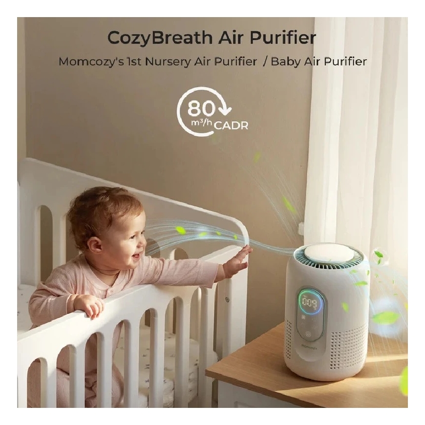 MOMCOZY BEBEKOJA ÕHUPUHASTI COZYBREATH – 2