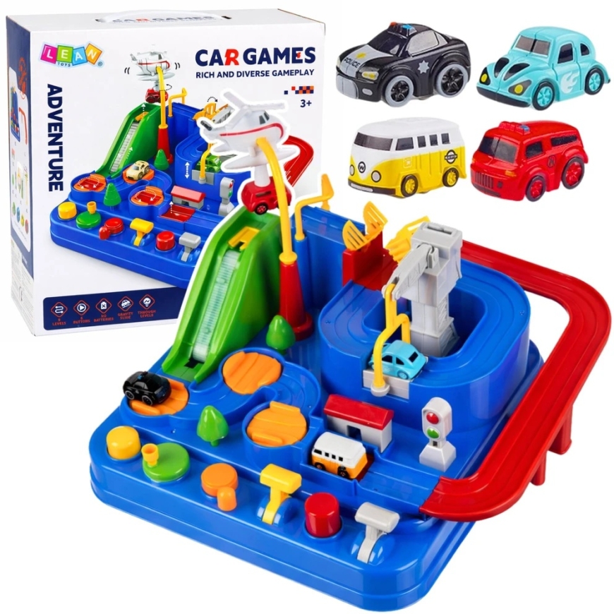 Lean Toys Полоса препятствий 4 шт. – 2