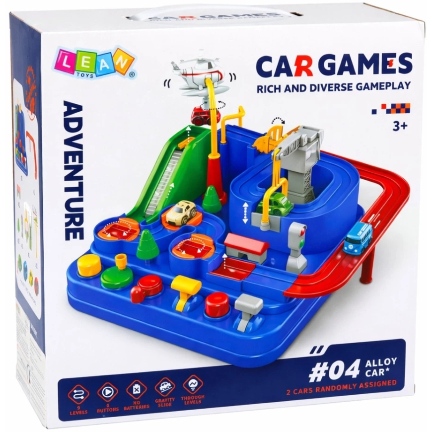 Lean Toys Полоса препятствий 4 шт. – 5