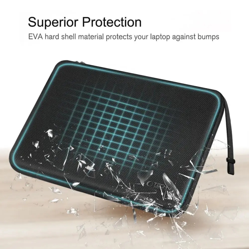 TECH-PROTECT HARDPOUCH LAPTOP 15-16 BLACK/BLACK – 5