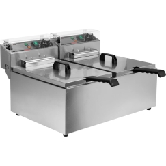 Toya Sa Poland Elektriskā friteze 2 nodalījumiem | 2 × 11,5 l (YG-04624)