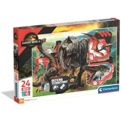 Clementoni dėlionė 24 maxi Super Jurassic World 24835
