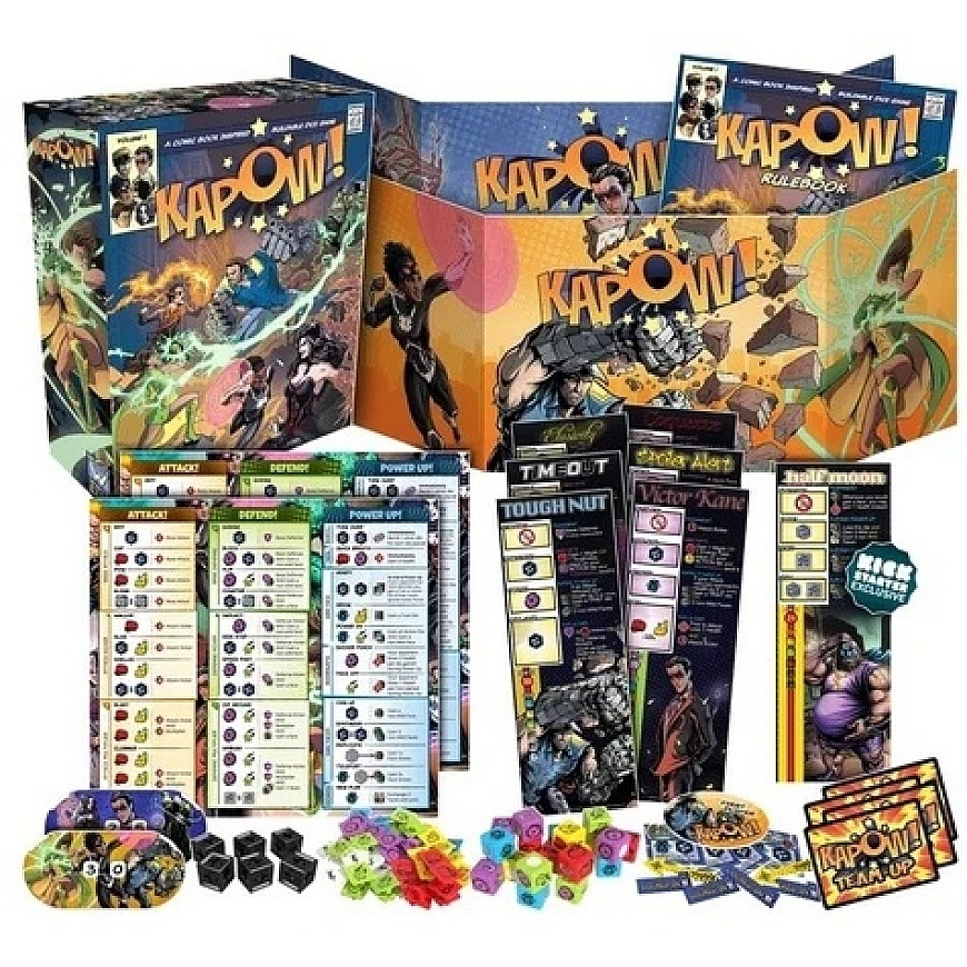 Wise Wizard Games KAPOW! Köide 1 2. väljaanne. – 3