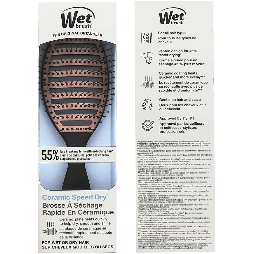 Wet Brush Wet Wet Ceramic Speed Dry must