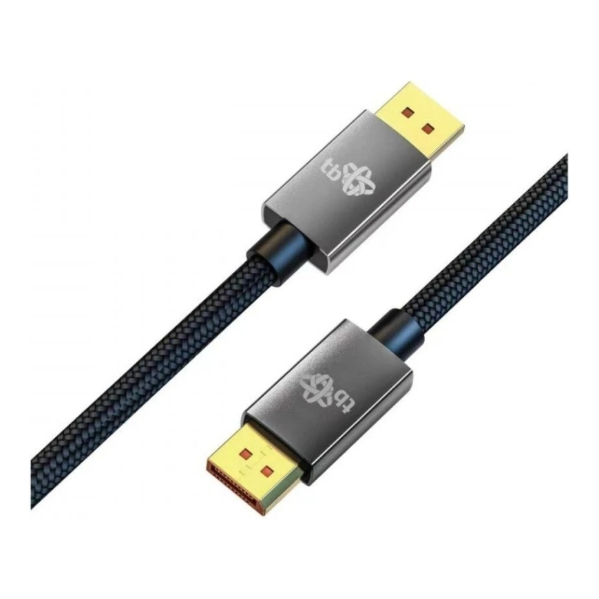 Kaapeli TB Displayport M/M v 2.1 alumiini 2m (AKTBXVDMDP2120A) – 2