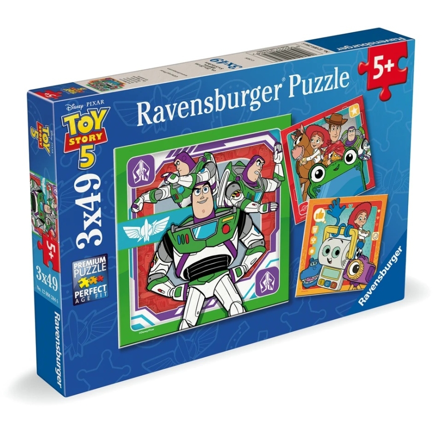 RAVENSBURGER Pusle Toy Story 5, 3x49 tk, 12004284 6 – 3