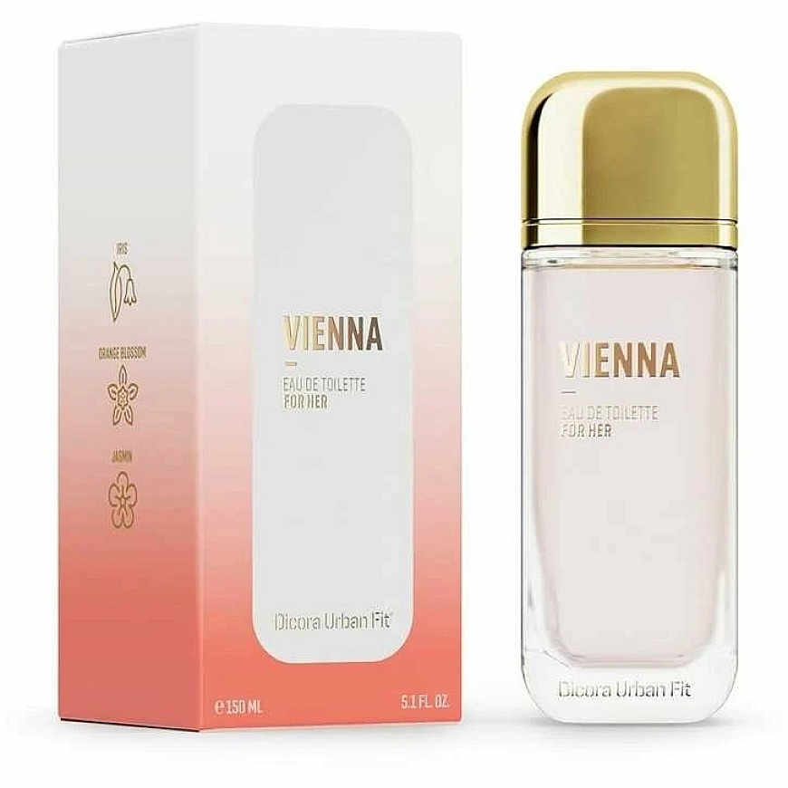 Dicora Urban Fit Vienna (EDT) tualetinis vanduo moterims 150 ml