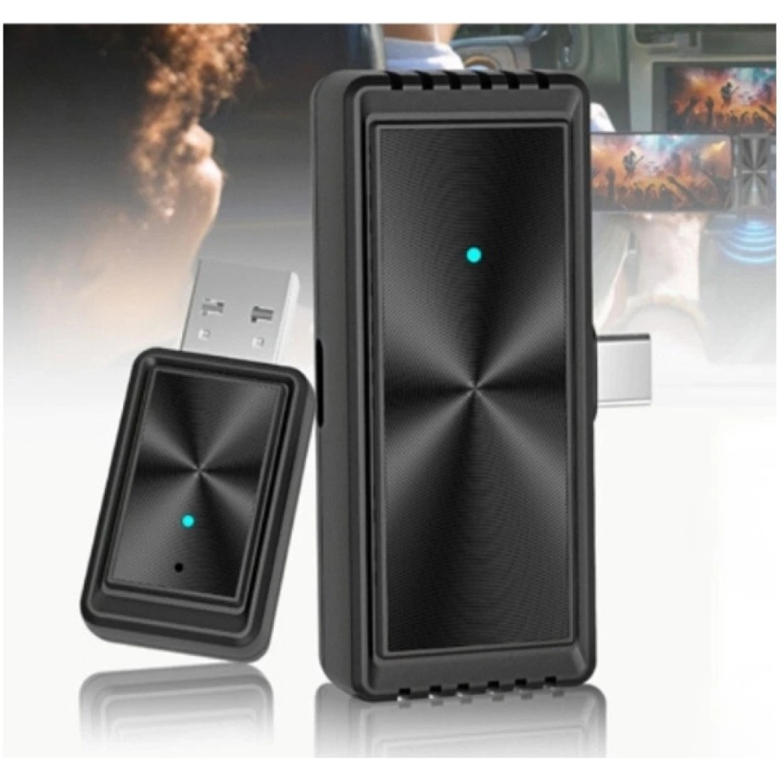 Automobilinis adapteris 4smarts transmiteris ekrano atvaizdavimui (Screen Mirroring) CarPlay juodos spalvos – 5