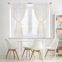 Eurofirany FIR/INKA/B+BEŻ 140X180 T+rankšluostis Eurofirany FIR/INKA/B+BEŻ 140X180 T+rankšluostis