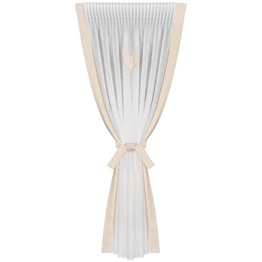 Eurofirany FIR/INKA/B+BEIGE 140X180 T+pyyhe – 3