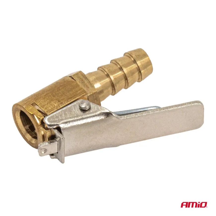 Cinka sakausējuma riepu piepūšanas savienotājs 8 mm AMIO-04494 – 3