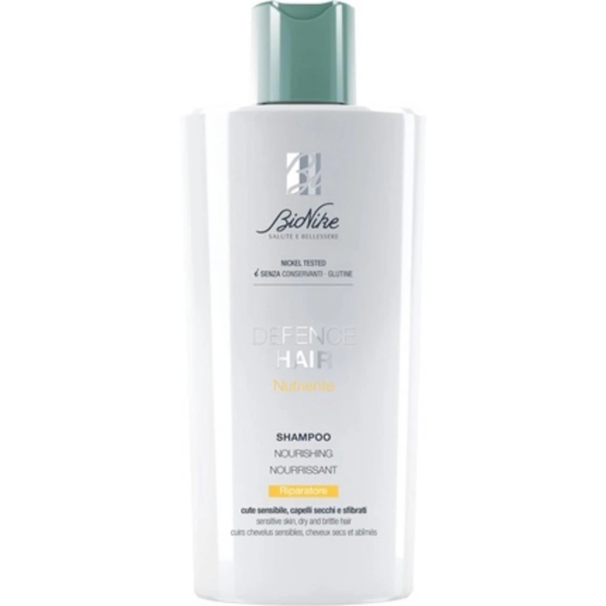 BioNike Defence Hair Mitrinošs un Atjaunojošs Šampūns, 200 ml