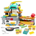 Kūrybinis plastilino rinkinys Play-Doh „Super virtuvė“, su garsais ir virtuvės priedais